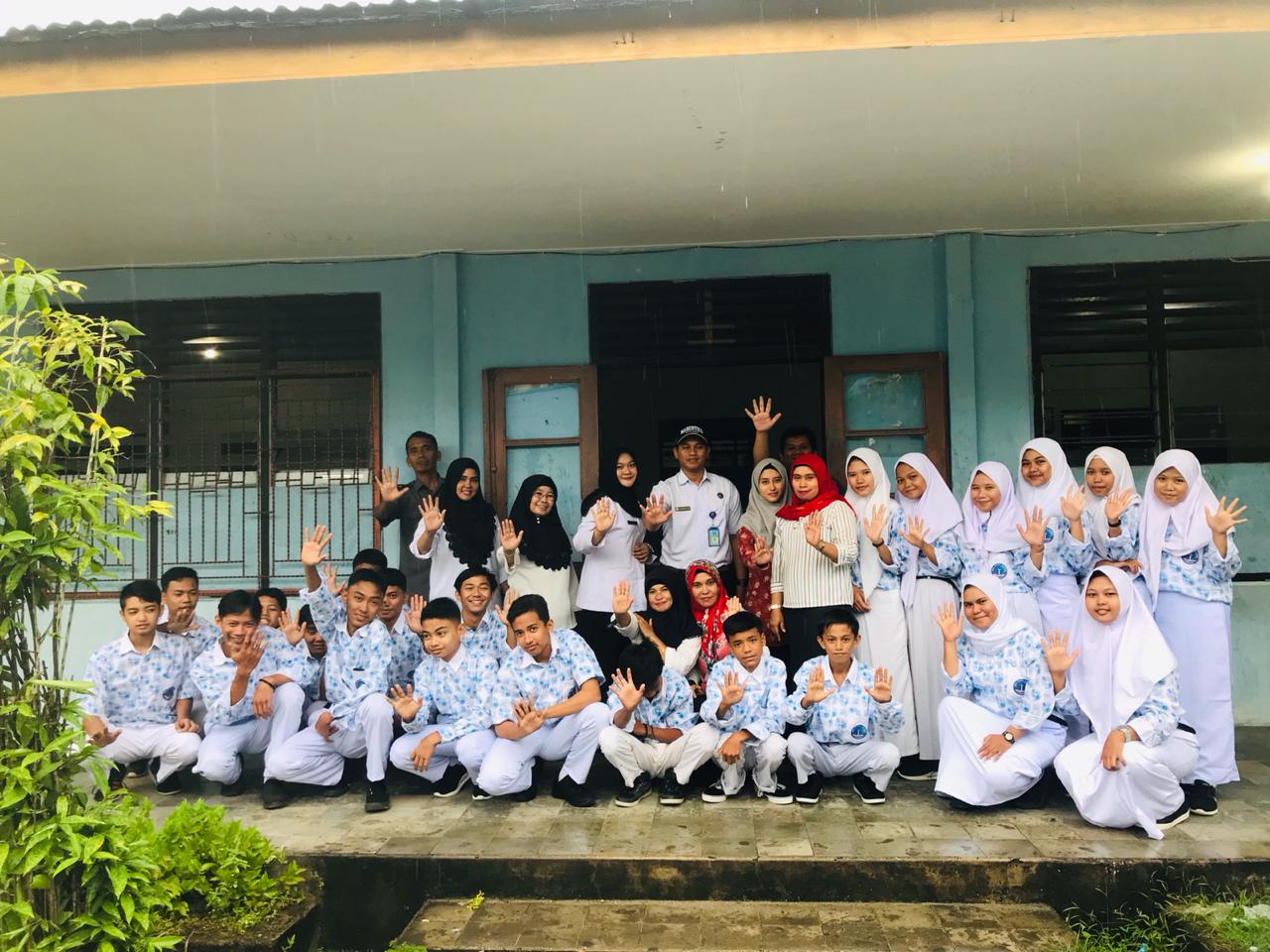 Diseminasi informasi P4GN melalui sosialisasi/penyuluhan kepada siswa SMA Patradarma