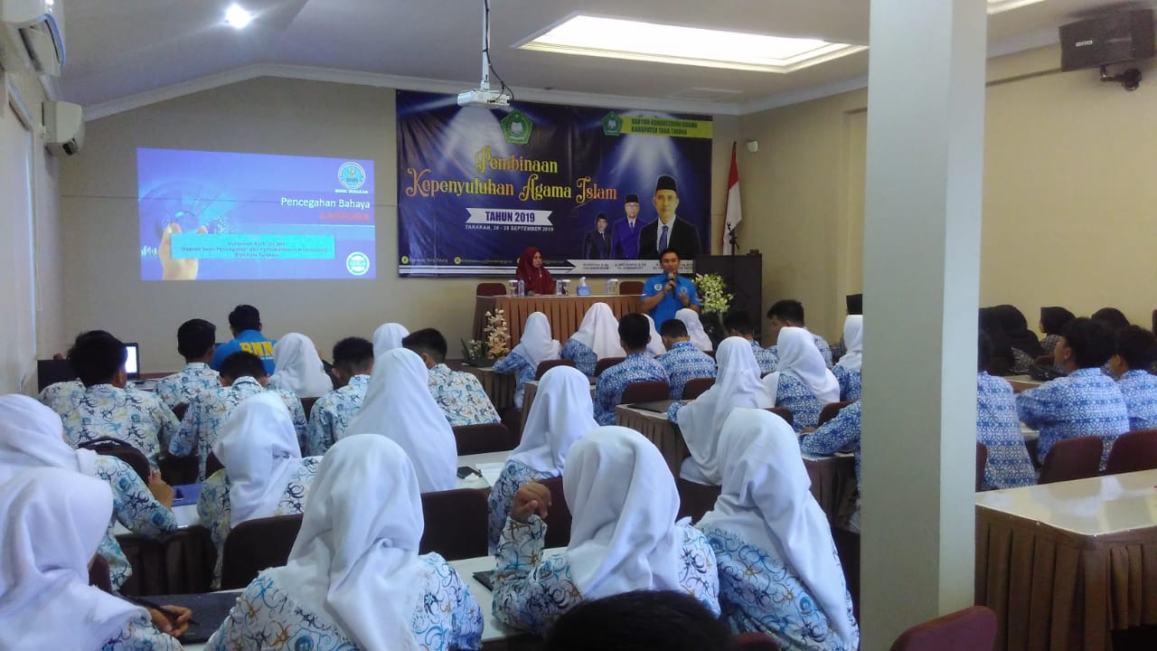 Diseminasi informasi P4GN melalui sosialisasi/penyuluhan kepada siswa SMA se Kabupaten Tanah Tidung