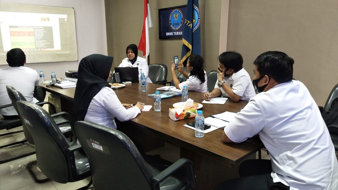 Musyawarah Perencanaan Badan Narkotika Nasional Tahun Anggaran 2021 Secara Virtual
