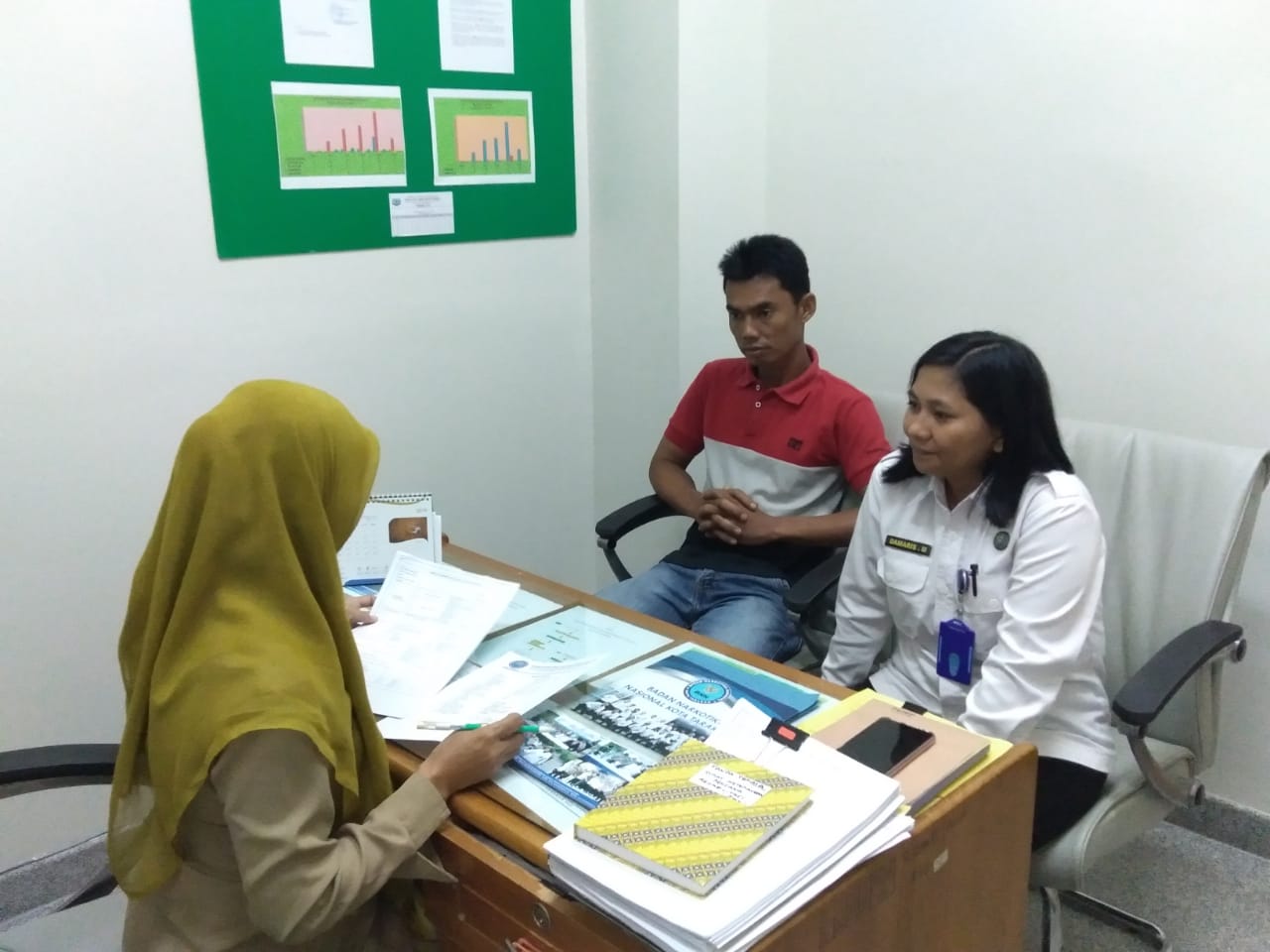 Layanan Konsultasi Rehabilitasi kepada OMN Klinik Pratama BNN Kota Tarakan