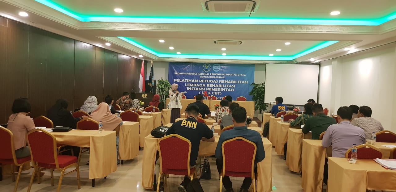 Pelatihan MI dan CBT bagi petugas rehabilitasi