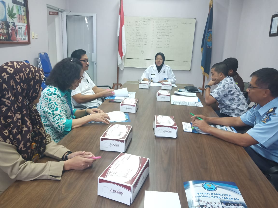 Rapat Koordinasi Tim Assesment Terpadu 2 BNN Kota Tarakan