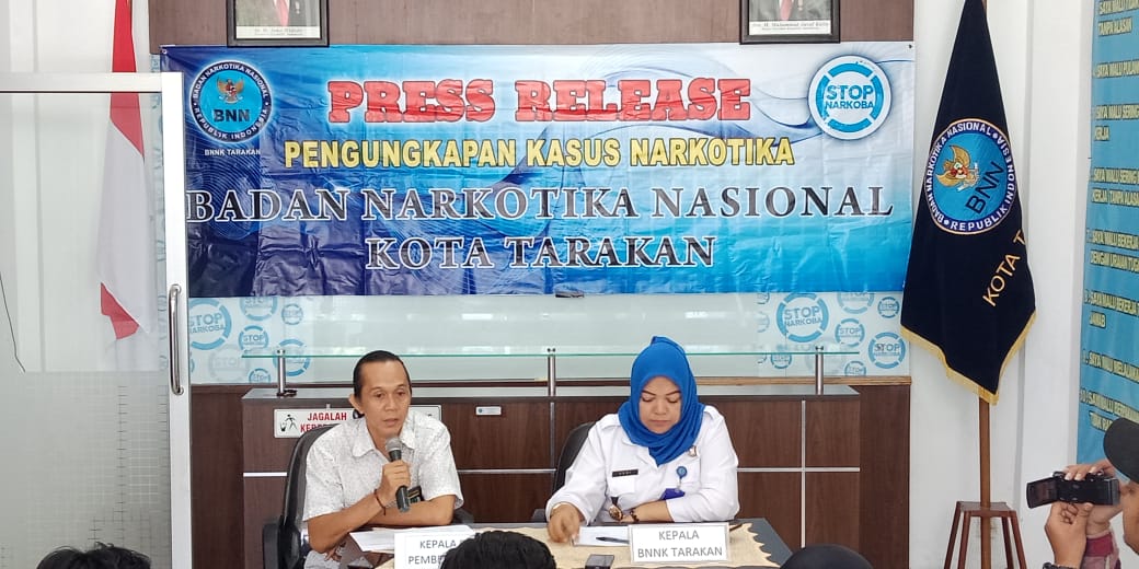 Tekan Peredaran Gelap Narkoba, BNN Kota Tarakan amankan sindikat Pengedar dan Bandar Sabu