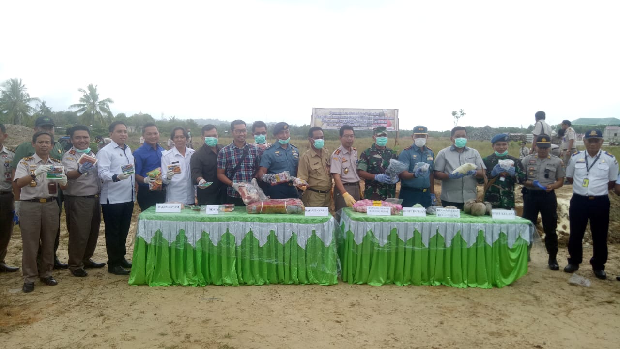 Pemusnahan Media Pembawa HPHK dan OPTK dihadiri oleh BNN Kota Tarakan Pemusnahan Media Pembawa HPHK dan OPTK dihadiri oleh BNN Kota Tarakan