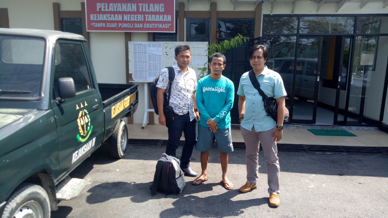 BNN Kota Tarakan limpahkan tersangka dan barang bukti, tindak pidana narkotika ke Kejaksaan Negeri Tarakan