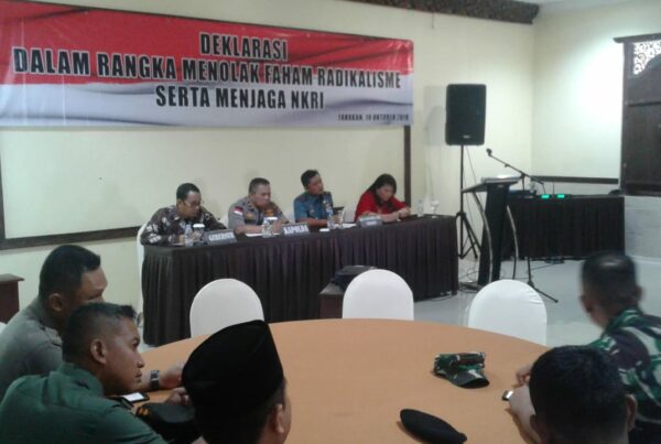 POLDA Kalimantan Utara selenggarakan Deklarasi dalam rangka menolak paham radikalisme serta menjaga NKRI