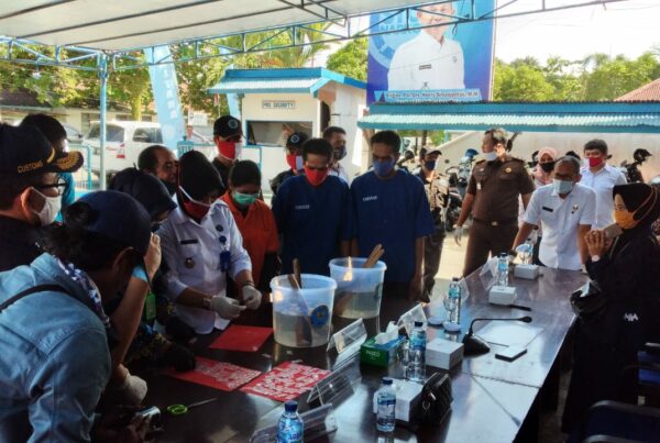 BNN Kota Tarakan hadiri Pemusnahan Barang Bukti Narkotika di BNNP Kalimantan Utara