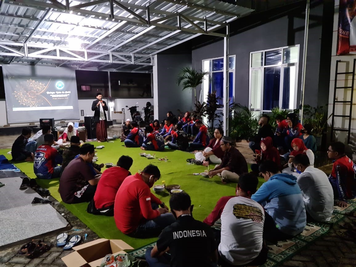 Memperingati HUT RI KE-75 dan Menyambut Tahun Baru Islam 1 Muharram 1442 Hijriah BNN Kota Tarakan Mengadakan Kegiatan Bimbingan Rohani Dan Mental