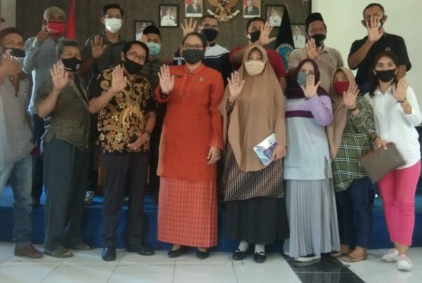 Seksi Rehabilitasi BNN Kota Tarakan mengadakan Rapat Koordinasi Penyelenggaraan Pemulihan Berbasis Masyarakat (PBM) di Kelurahan Lingkas Ujung