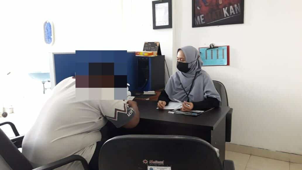 Pendamping Klien Mengisi Survey Online Kepuasan Layanan Rehabilitasi Rawat Jalan
