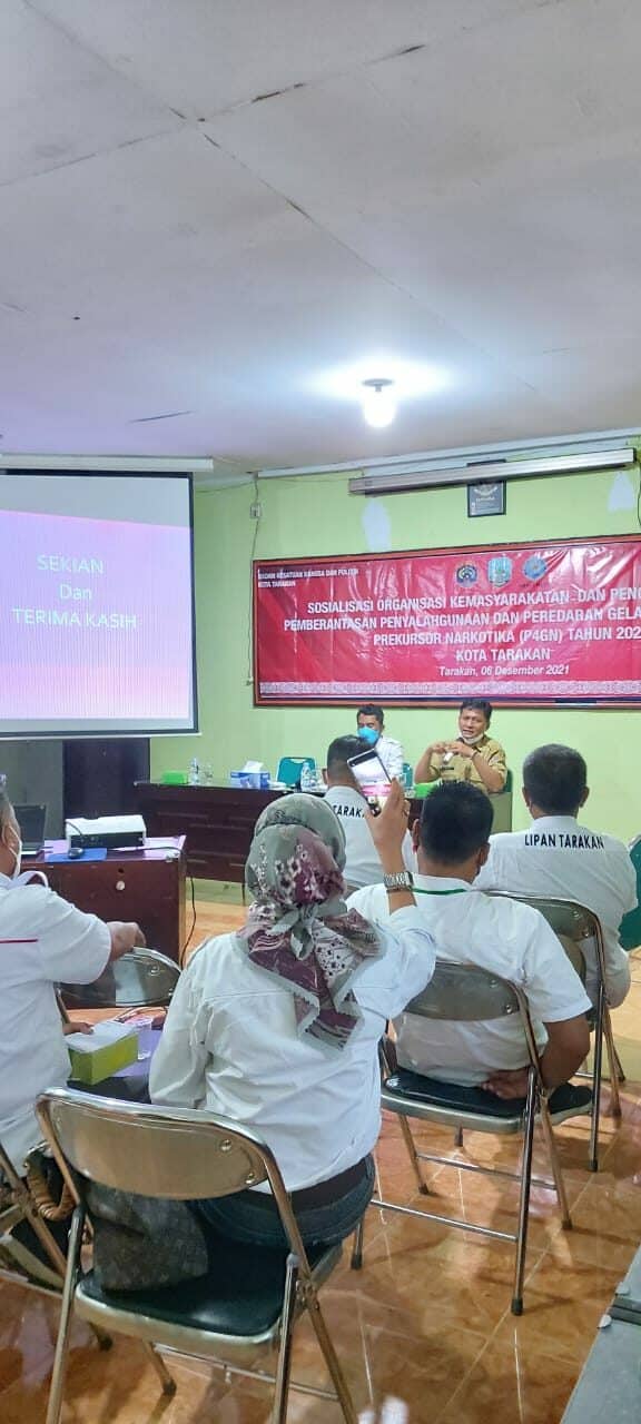 Komunikasi, Informasi dan Edukasi P4GN Kepada Organisasi Masyarakat yang ada di Kota Tarakan
