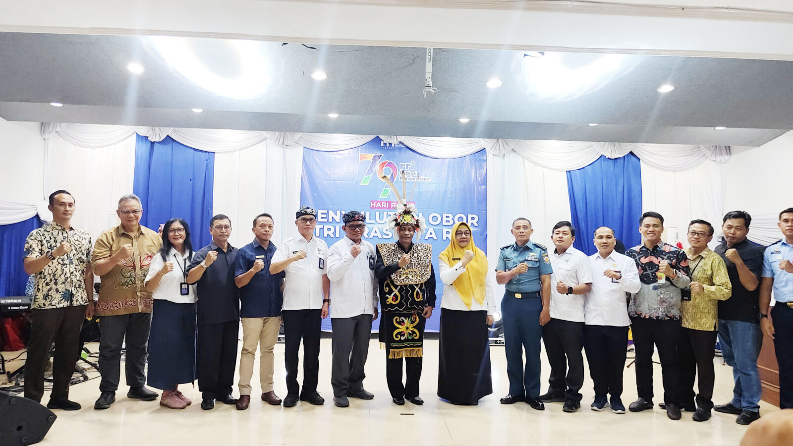 BNN Kota Tarakan Menghadiri Peringatan Hari Jadi Radio Republik Indonesia Ke 79 Tahun 2024
