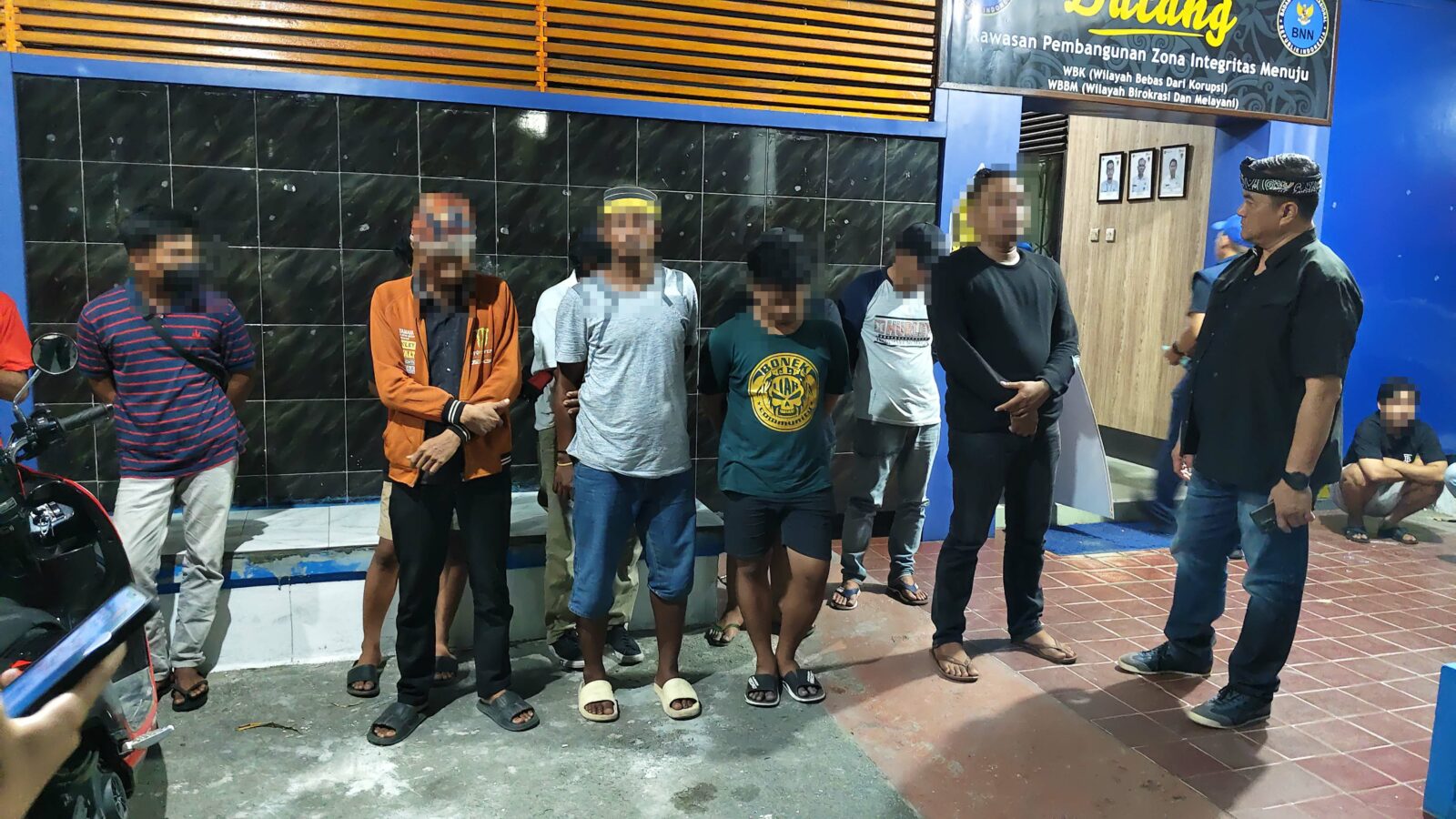 2 Orang Berhasil Diciduk! Razia Malam BNN Kaltara Bersama BNN Kota Tarakan Di THM Dan Selumit Pantai