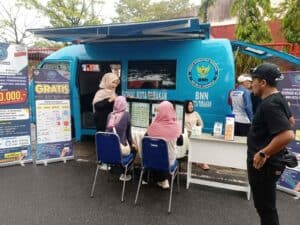 BNN Kota Tarakan Goes To Car Free Day